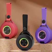 Casque de jeu sans fil pliable 5.4, écouteurs stéréo Hi-Fi avec basses profondes, casque de jeu à bandeau