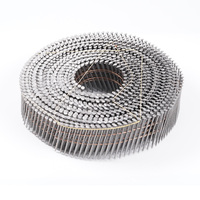 Clous en spirale galvanisés Yizhengyu de 2-1/2 po x 0,113 po à tige filetée de 15 degrés pour la réparation de palettes
