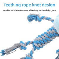 Jouet à mâcher couineur en forme d'animal mignon pour chien, résistant aux morsures, jouet sonore pour molaires, pour chiots et chiens de petite et moyenne taille, jouet de nettoyage des dents pour animaux de compagnie