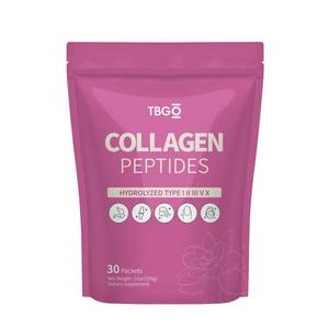 TBG OEM bubuk peptida kolagen Label pribadi minuman tipe <span class=keywords><strong>1</strong></span> & 3 kulit, Rambut & kuku suplemen kolagen terhidrolisasi - Product Image 1