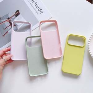 Coque en silicone couleur bonbon pour iPhone 17 Air 16E 16 15 14 Plus 13 12 Pro Max 11 Xr X Xs, douce et lisse, antichoc - Product Image 2