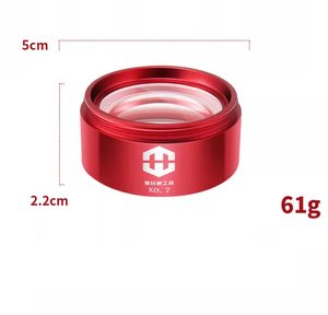 Lente de objetos auxiliares <span class=keywords><strong>HMT</strong></span> 0.5X 0.7X para cámara de microscopio Len Trinocular Stereo Zoom Microscopio Accesorios Lente Barlow - Product Image 2