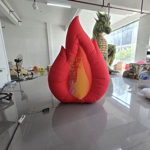 Fuoco gonfiabile su misura della fiamma gonfiabile gigante con la luce principale per la decorazione, la promozione, eventi - Product Image 5