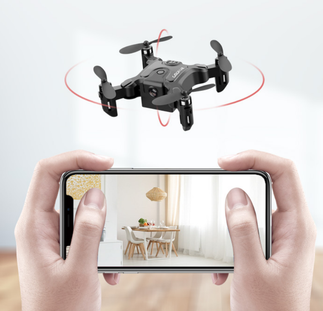 New Mini Remote Control Drone With Camera Long Flight Time Wifi FPV Foldable Quadcopter Drone UAV Kit