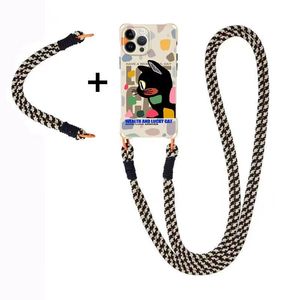 เคสโทรศัพท์แบบนิ่มสำหรับแมวทุกตัวเหมาะสำหรับ <span class=keywords><strong>iPhone</strong></span> 17 16 15 Pro เคสโทรศัพท์มีโซ่นิรภัยที่ทนทานแขวนในแนวทแยงมุม - Product Image 6