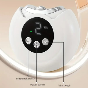 Coupe-ongles électrique portable multifonctionnel Jumon avec rotation à 360 degrés et dissolvant de vernis à ongles pour bébé avec écran LCD pour les doigts - Product Image 2