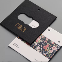 Étiquettes de vêtements personnalisées OEM d'usine, étiquettes suspendues en carton écologique, logo personnalisé, forme spéciale