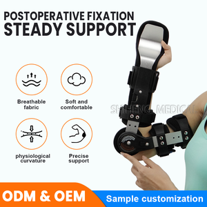 Soporte Metálico para la Mano para Rehabilitación de Fracturas y Artritis de <span class=keywords><strong>Codo</strong></span>, Soporte Ajustable para <span class=keywords><strong>Codo</strong></span> - Product Image 2