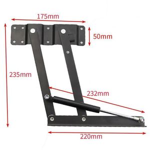 Coffee <b>Table</b> Stand With Lifting Mechanism <b>Adjustable</b> <b>Height</b> Iron Frame For Home Furniture - Product Image 2