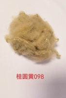 Fibre de polyester recyclée 3D64MM utilisée pour les pulls en laine