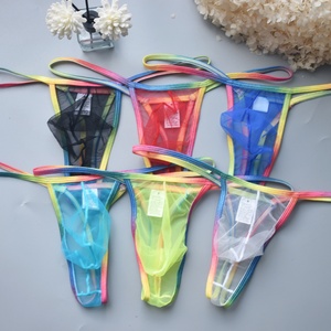 Ropa Interior Masculina Sexy, Transparente, de Cintura Baja, con Malla Elástica, para Hombres - Product Image 2