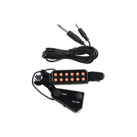 12 Hole Guitar Pickup - Sound Hole Magnetic Transducer (Guitar Accessories),Ready to Ship