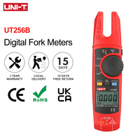 UNI-T UT256B Multimeter Digital True RMS Fork Auto 200A AC DC Current Clamp Meter NCV Tester Voltmeter Ohm Cap Auto Range L66