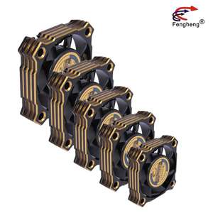 4010 <span class=keywords><strong>ventilateur</strong></span> Axial à moteur cc sans balais 40x40x10mm 5v 12v 24v, <span class=keywords><strong>ventilateur</strong></span> de refroidissement de voiture RC à faible bruit 40mm - Product Image 2