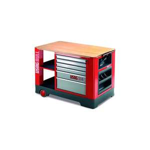 USAG-Armoire à roulettes 514001 Bull-6 tiroirs (vides)-EAN 8010239103696 ROLLING WORKSHOPS ARMOIRES À ROULEAUX - Product Image 1