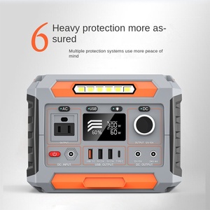Alimentation Énergétique Solaire 300W à Onde Sinusoïdale Pure LiFePO4, Stockage d'Énergie, OEM/ODM Personnalisé, Portable d'Urgence pour Utilisation Extérieure Sans Fil - Product Image 4