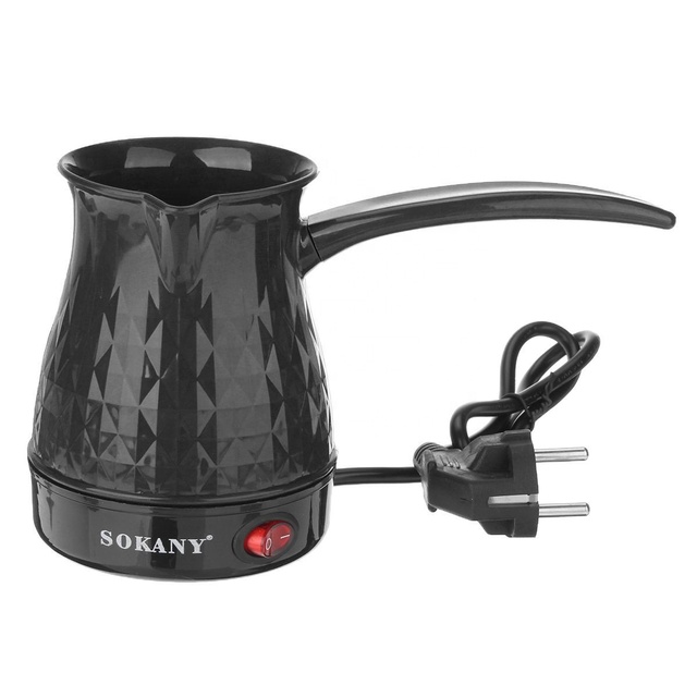 Wholesale Turkish Coffee Maker Machine with Automatic Dry Electric Coffee Pot Food Grade Moka Coffee Kettle