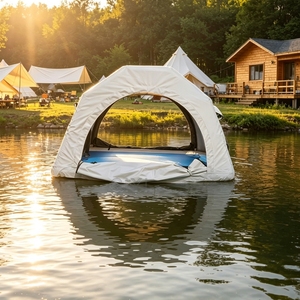 Tente de <span class=keywords><strong>camping</strong></span> gonflable pour lac, rivière, terre – Tente gonflable étanche pour fêtes, événements, voyages - Product Image 1