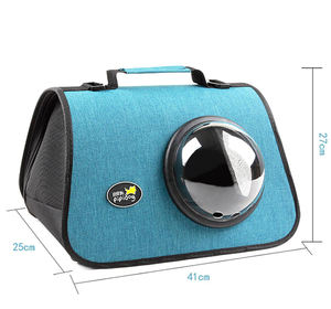 Produk Hewan Peliharaan Penjualan Laris Lipat Ukuran Sedang Tas Travel Pembawa Kucing Anjing Tote Membawa Hewan Peliharaan - Product Image 5