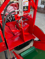 Fendeuse de bois hydraulique à alimentation par chaîne 35T 40T pour machines forestières, processeur de bois de chauffage avec certificat CE