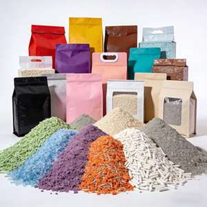 فضلات قطط صديقة للبيئة قابلة للتحلل خالية من الغبار سريعة التكتل برائحة الليمون والتفاح والورد والتو�프، سعة 6 لتر - Product Image 6