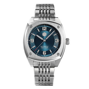 San <span class=keywords><strong>martin</strong></span>-Reloj de acero inoxidable para hombre, diseño clásico, vintage, mecánico, automático, sw200, 10atm, bgw9, 316L, en venta - Product Image 3