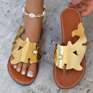 326 Nieuwe Ontwerper Een Paar 2 Kleuren Vrouwen Sandalen China Lage Prijs Kleur Matching Schattige Dolfijn Stijl Fabriek Directe Verkoop - Product Image 4