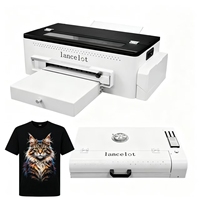 Mesin Cetak DTF A3 L1800 dengan Oven Roll Feeder, Sirkulasi Tinta Putih Laptop, Dukungan Teknis Jarak Jauh 1:1 untuk Kaos