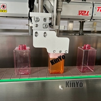 Ligne de remplissage automatique numérique pour petits flacons de pâte buccale pour animaux, détergent, gelée et savon liquide à haute viscosité