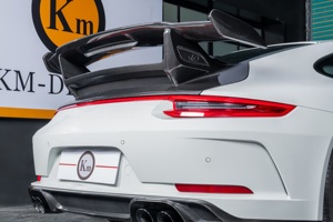 KM GT3 Premium Carbon Fiber High Quality <strong>Spoiler</strong> for Carrera 991 GT3 Car Accessories and Rear Bumper - Product Image 5