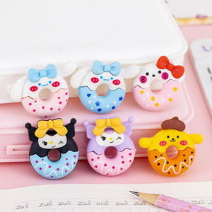 Venta caliente Kawaii dibujos animados lindo Donut borrador estudiante papelería volver a la escuela - Product Image 5