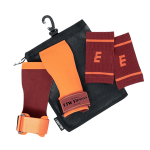 Guantes de Fitness CFW con Logotipo Personalizado, de Goma Natural Suave de 3-3.5mm, Antideslizantes, Ajustables con Cierre de Gancho y Bucle, Juego de Protectores de Palma Rocket Grips - Product Image 1