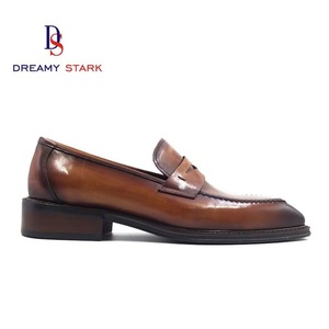 Chaussures Vintage Dreamy Stark pour Hommes – Nouvelles Chaussures Habillées Décontractées en Cuir de Bovin Marron pour l'Automne/Hiver, Idéales pour les Fêtes - Product Image 2