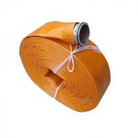 Tuyau plat en PVC haute pression de 100 m de haute qualité, durable, avec renfort en fil de polyester, résistant aux UV, pour l'irrigation