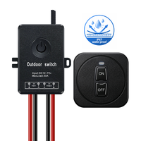 Interruptor de Control Remoto de CA de Alta Calidad 36V 48V 60V 72V 30A, Impermeable IP67 para Sistemas de Ventilación y Ventiladores de Invernadero