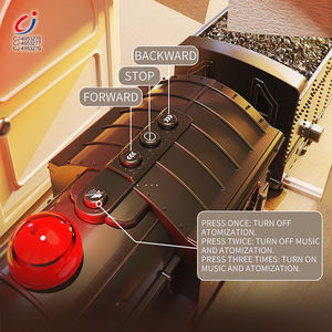 Chengji fumée à piles jouet <span class=keywords><strong>Train</strong></span> ensembles simulé pulvérisation effet sonore klaxon Intelligent classique fumer <span class=keywords><strong>Train</strong></span> jouet - Product Image 3