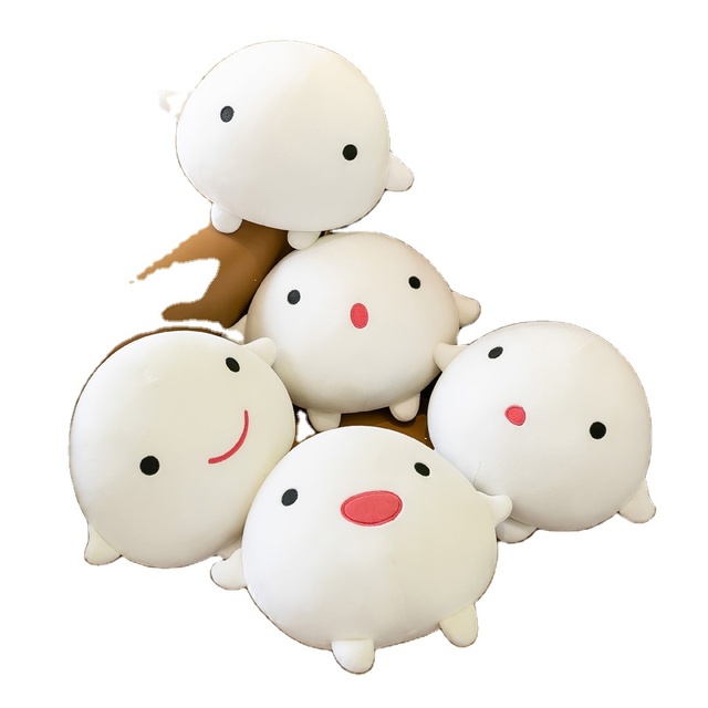 Wholesale Custom 20cm Warawara Super Soft PP Cotton Plush Toys Stress Relief Squish Dolls Vacuum Packed Anniversary Great Gifts