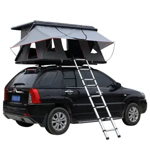 Tenda Atas Atap Mobil Cangkang Keras Tahan Air Populer Tenda Parkir Mobil Lipat Atasan Atap Mobil Tenda Kemah untuk Perjalanan Luar Ruangan/