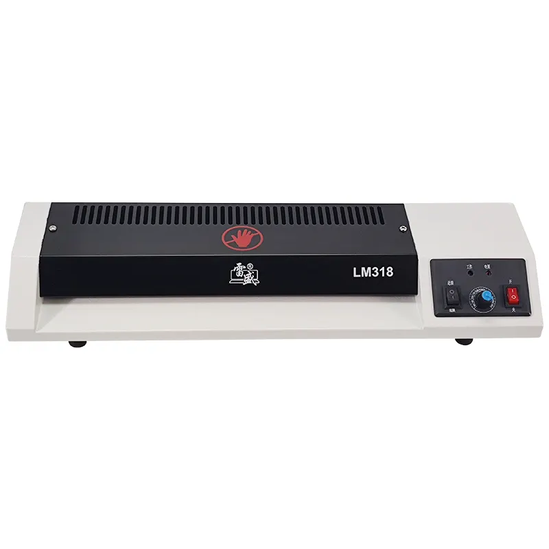 Máquina de laminación de Fotos de fábrica LM318, película Lcd automática, máquina de laminación de papel A3 A4
