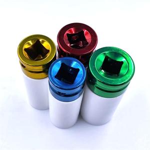 4 miếng CRV hộ gia đình công cụ phần cứng kit 1/2dr 6PT tiêu chuẩn 17mm <span class=keywords><strong>19mm</strong></span> 21mm 22mm trắng sâu Ổ cắm vuông hex ổ cắm Bộ - Product Image 3