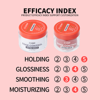 Marque distributeur Tenue extrême personnalisée Meilleure tresse en gel Marque distributeur Entreprise Tressage Cheveux Cire Extra Forte Mise en forme Contrôle des bords