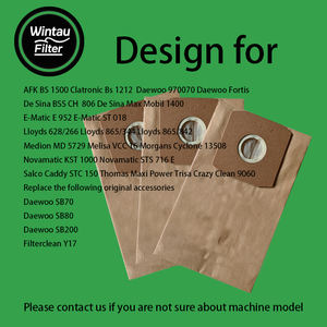 Bolsa de Repuesto para Aspiradora de Papel, Ligera, de Alta Eficiencia y Ecológica, para Uso en Automóviles, Casas Rodantes, Garajes y Hogares - Product Image 3