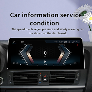 LELV Factory 12,3 "Android14 pantalla táctil navegación <span class=keywords><strong>de</strong></span> coche Auto Carplay para Bmw X3 F25 X4 F26 2011 - 2017 Cic Nbt Bt Wiei 4G <span class=keywords><strong>Audio</strong></span> - Product Image 5