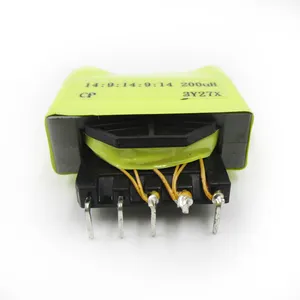 Hoogfrequente Vermogenstransformator Verwerking Verticale Plug-In Power Drive Transformator Schakelvermogen Elektronische Transformator