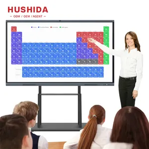 China Cheap 98 Inch Lcd Ir Touch Screen Portable Interactive Digital Smart Board For School Education