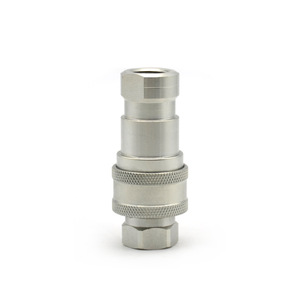 Fabricante suministrado Parker Faster DNP Accesorios hidráulicos intercambiables ISO7241 <span class=keywords><strong>B</strong></span> Acoplamientos de conector rápido de acero al carbono - Product Image 1