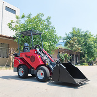 CE-, FOPS- & ROPS-zertifizierter Mini-Radlader DY620 Kleiner Hof- und Gartenlader zum Verkauf