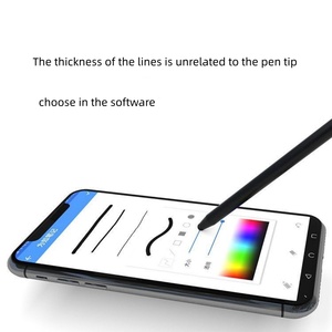 Penna Stilo di Alta Precisione e Sensibilità con <span class=keywords><strong>Punta</strong></span> Sostituibile, Passiva Capacitiva con <span class=keywords><strong>Punta</strong></span> in Alluminio per Uso Universale su Schermi Touch - Product Image 5