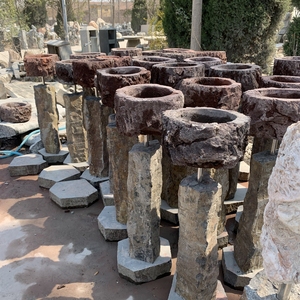 Giardino di pietra di forma quadrata planter pot <span class=keywords><strong>per</strong></span> la vendita della decorazione vaso di fiori vaso - Product Image 6