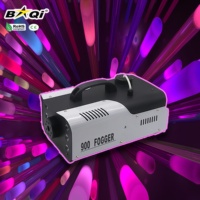 Machine à fumée de scène électrique LED 900W avec télécommande numérique, lumière multicolore DMX16 110-220V, matériau en aluminium
